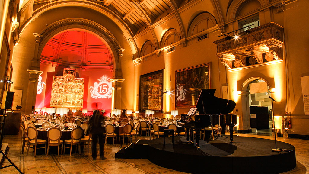 Staging from Albert Hall Dancefloors