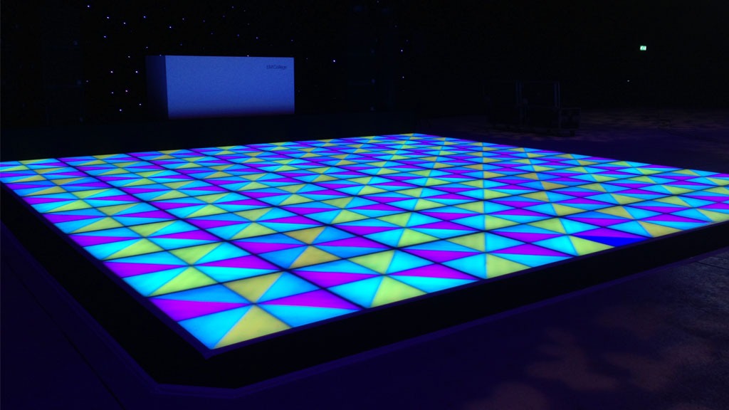 Illuminated Dance Floor Hire from Albert Hall Dancefloors